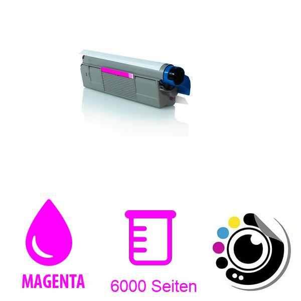 Kompatibler Toner OKI C8600 / C8800 Magenta 43487710