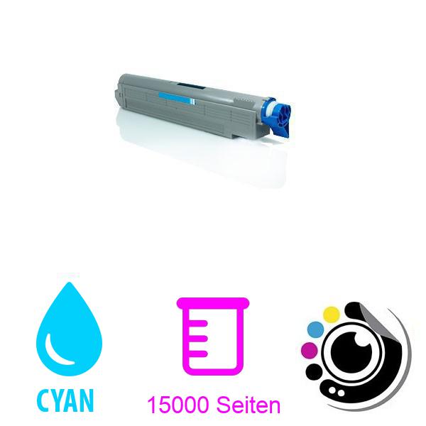 Kompatibler Toner OKI C9600 / C9650 / C9800 / C9850 Cyan 42918915