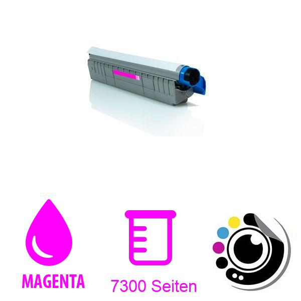 Kompatibler Toner OKI C801 / C821 Magenta 44643002