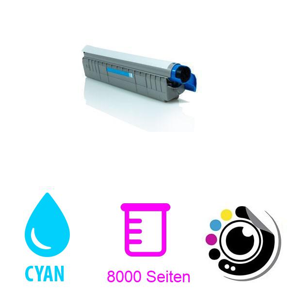 Kompatibler Toner OKI C810 / C830 Cyan 44059107