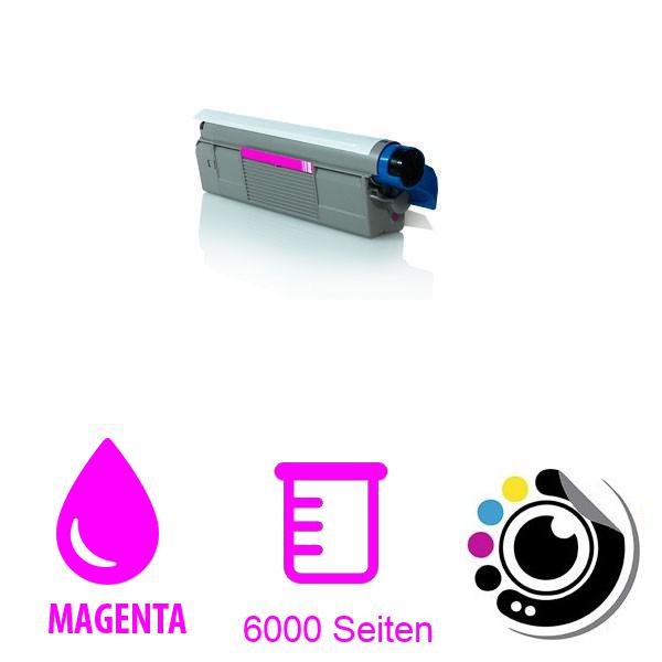 Kompatibler Toner OKI ES5460 / ES2232 / ES2632 Magenta 43865730