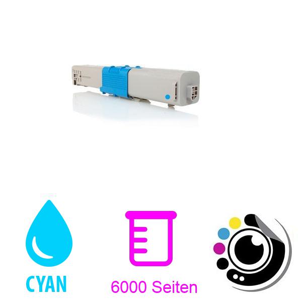 Kompatibler Toner OKI ES3452 MFP / ES5431 DN / ES5462 MFP Cyan 44973511