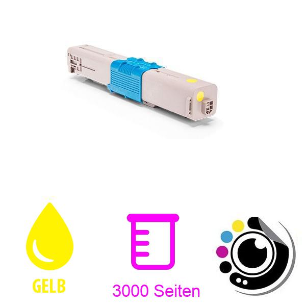 Kompatibler Toner OKI C332 / MC363 Gelb 46508709 / 46508713