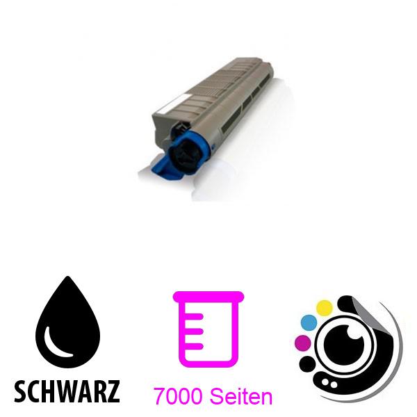 Kompatibler Toner OKI C822 Schwarz 44844616