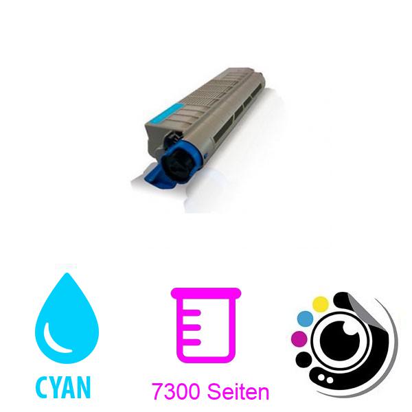 Kompatibler Toner OKI C822 Cyan 44844615