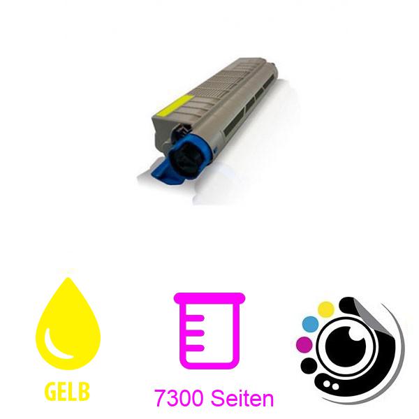 Kompatibler Toner OKI C822 Gelb 44844613