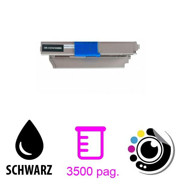 Kompatibel Toner OKI MC351 / MC352 / MC361 / MC362 / MC561 / MC562 Schwarz 44469803