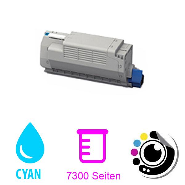 Kompatibel Toner OKI MC853 / MC873 Cyan 45862839