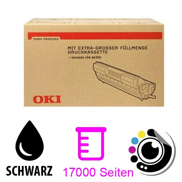 Original Toner OKI B6300 CT350265 Shwarz DIE BOX IST NICHT IN GUTEM ZUSTAND