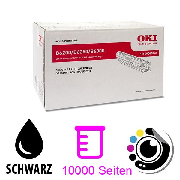 Original Toner OKI B6200/6250/6300 CT350265 Schwarz DIE BOX IST NICHT IN GUTEM ZUSTAND