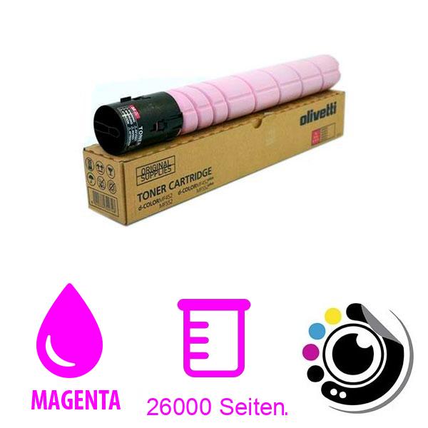 Original Toner Olivetti d-Color MF452 / MF552 Magenta B1028