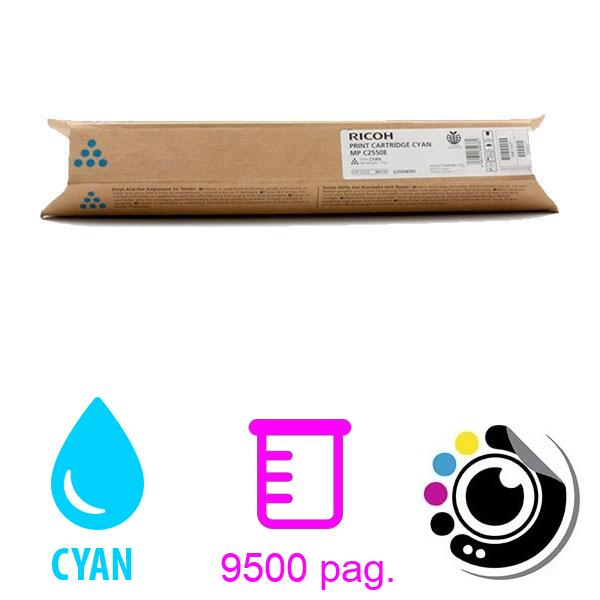 Original Toner Ricoh MP-C2050 / MP-C 2030 Cyan