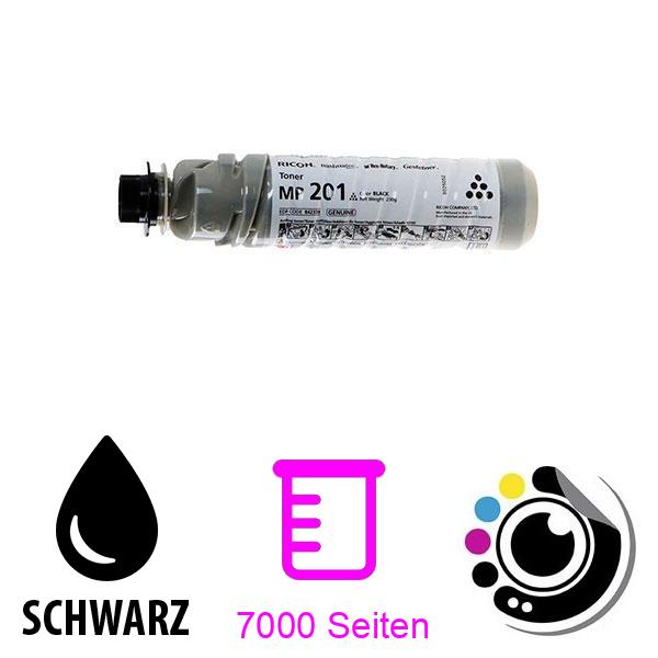 Original Toner Ricoh MP201 / Type 1270D Schwarz