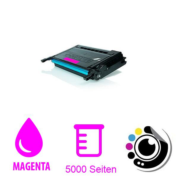 Kompatibler Toner Samsung CLP610 / CLP660 / CLX6200 / CLX6210 / CLX6240 Magenta CLP-M660B