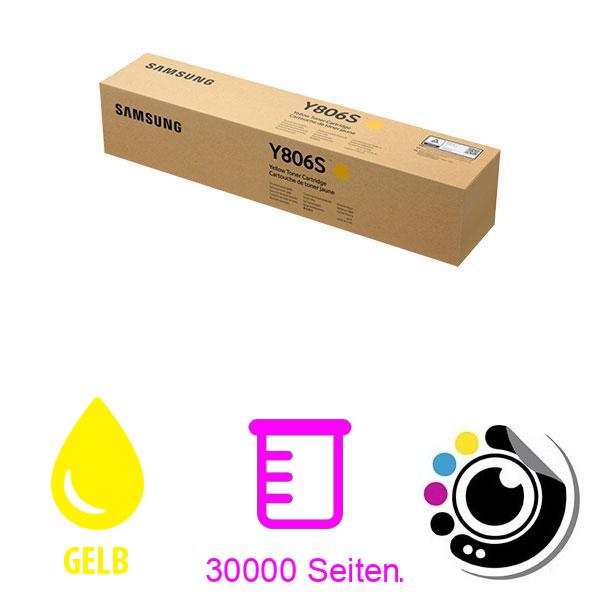 Original Toner Samsung CLTY806S Gelb SS728A