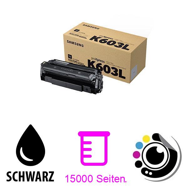 Original Toner Samsung Samsung CLT-K603L Schwarz