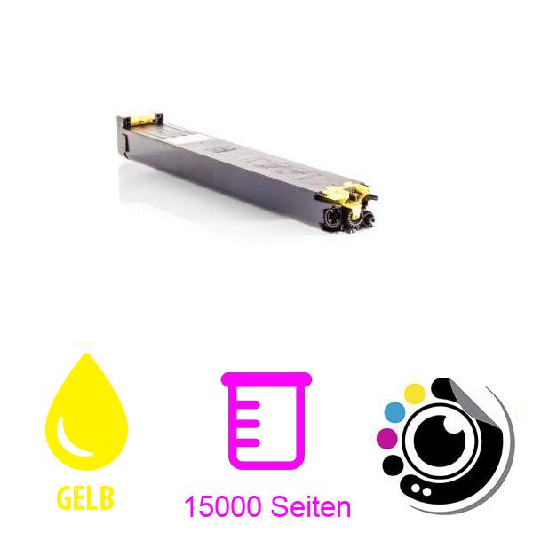 Kompatibler Toner Sharp MX27 / MX2300 / MX2700 / MX3500 / MX3501 / MX4500 / MX4501 Gelb MX-27GTYA