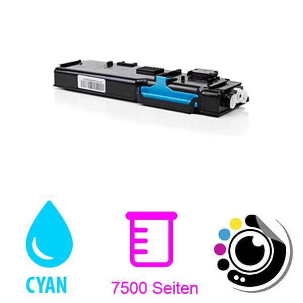 Kompatibler Toner Xerox Workcentre 6655 Cyan 106R02744